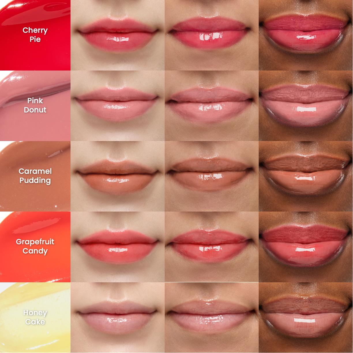 Ultimate Korean Lip Treatment For Day & Night, Honey & Jelly Lip Duo, Tinted Lip Balm, Hydrating, Glowy, Deep Nourish, Revitalizing Dry Lips, Gentle Exfoliation, Shea Butter, Korean Skin Care(15ml/10ml)