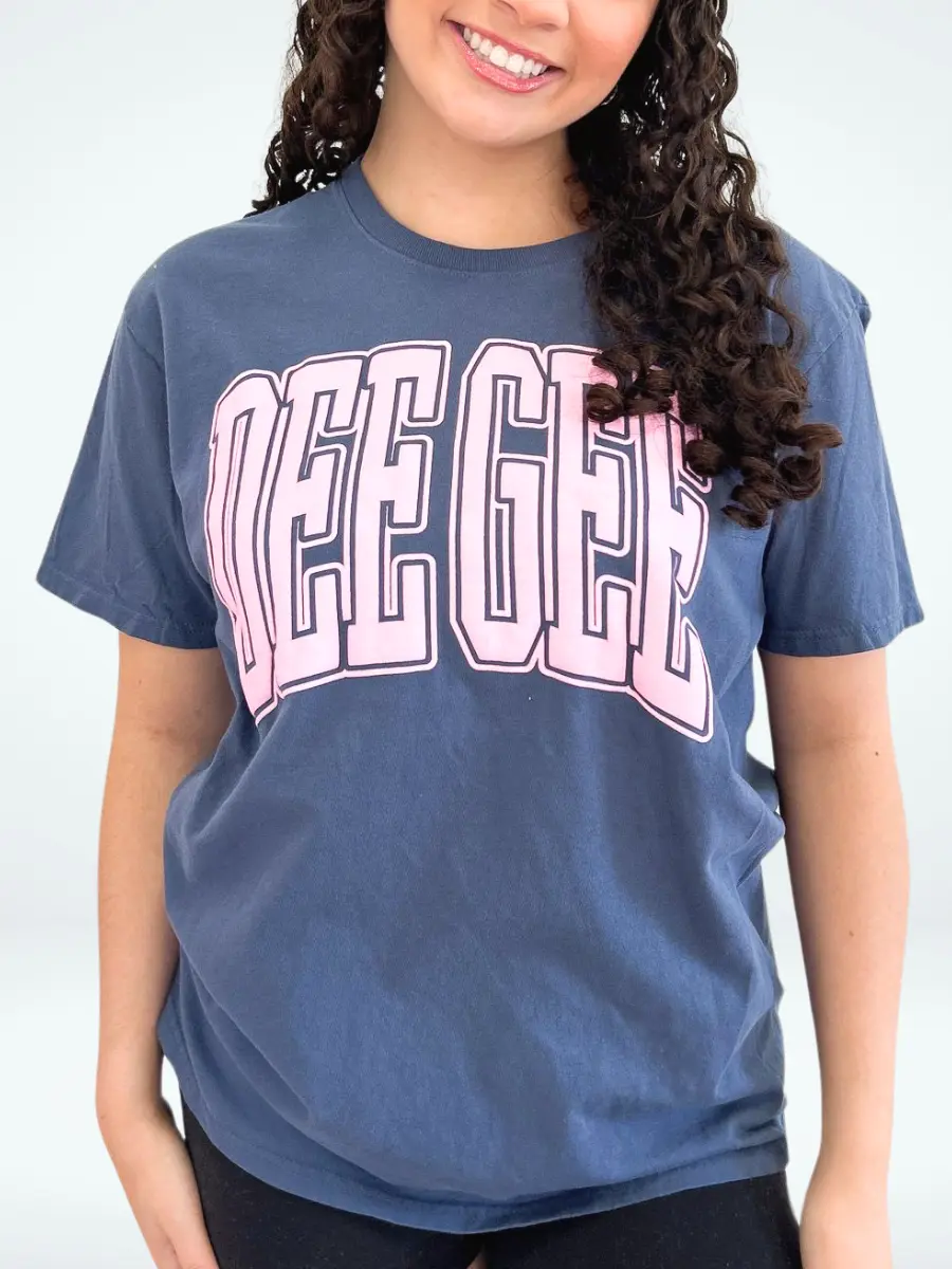 Delta Gamma Varsity Puff Sorority Tee