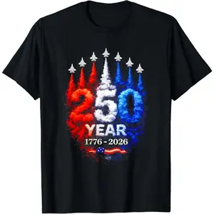250th Anniversary USA Patriotic 250 Years American 4th July T-Shirt