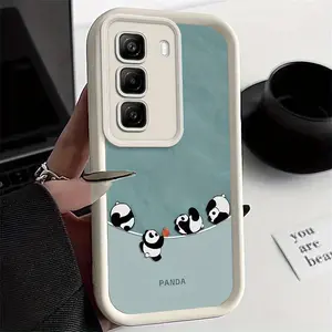 1 Piece Rolling Panda For Infinix Hot 50 4G Case Made From Silicone Hot 50 Providing Lightweight Experience In Fashion