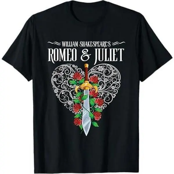 Romeo and Juliet, William Shakespeare, Literature Theatre T-Shirt