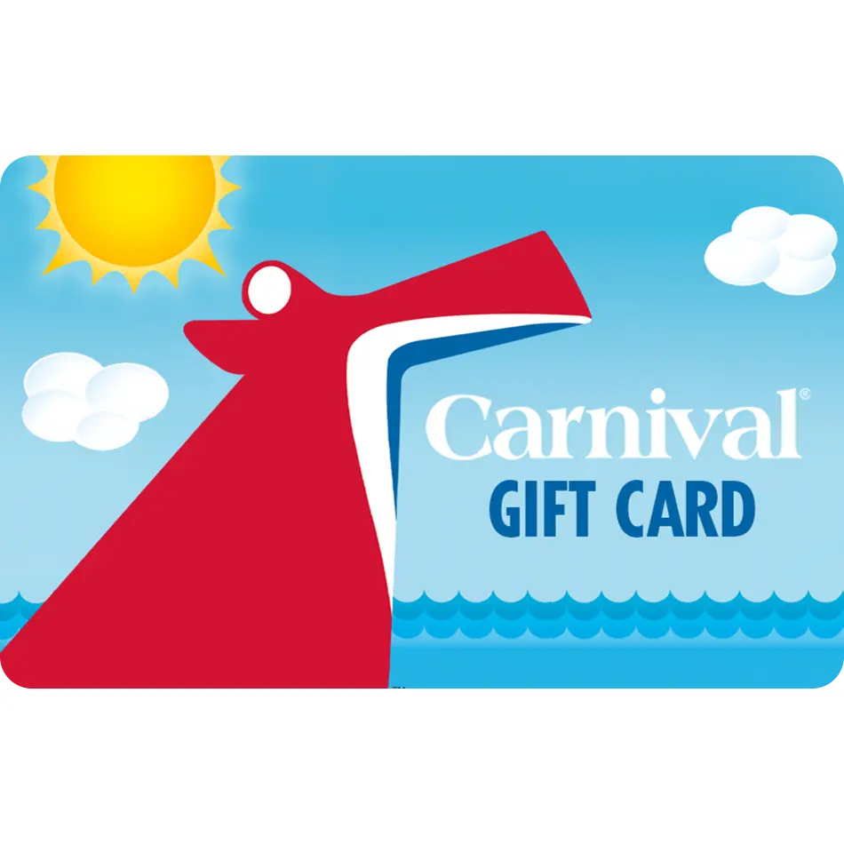 Carnival Cruise Lines eGift Card | Cruise Fares, Onboard Credit & Excursions Carnival Cruise Lines eGift Card | Cruise Fares, Onboard Credit & Excursions