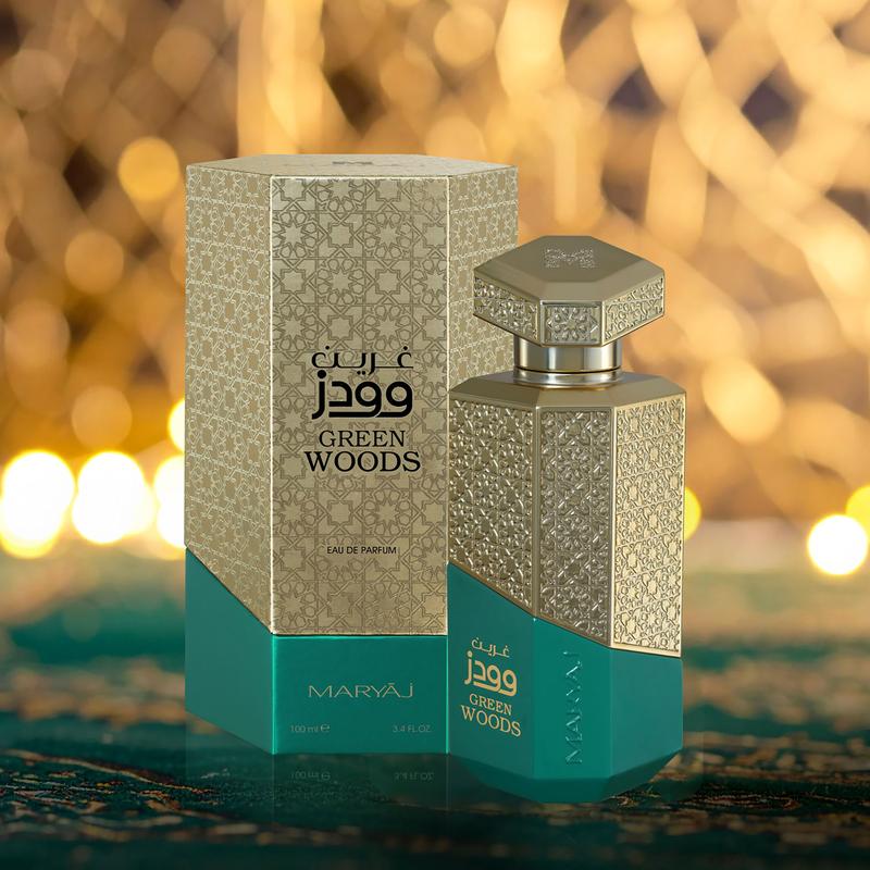 Maryaj Green Wood - Long Lasting Perfume for Men and Women - Cologne for Men and Women - Spicy, Floral, Amber Fragrances - Eau de Parfum - 3.4 oz