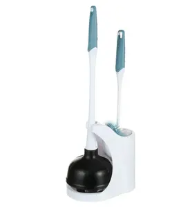 Plunger and Toilet Brush Set - High-Quality Tools for Home Improvement and Cleaning