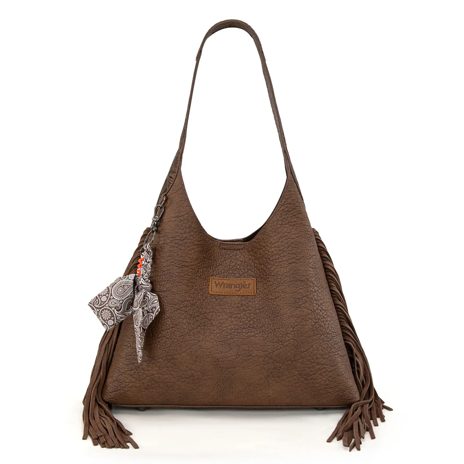 Wrangler Women's Suede Fringe Hobo Bag Fall Purse for Women Wrangler Women's Suede Fringe Hobo Bag Fall Purse for Women