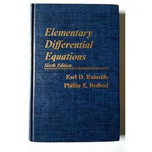 USED-Elementary differential equations by Earl David Rainville (Hardcover)