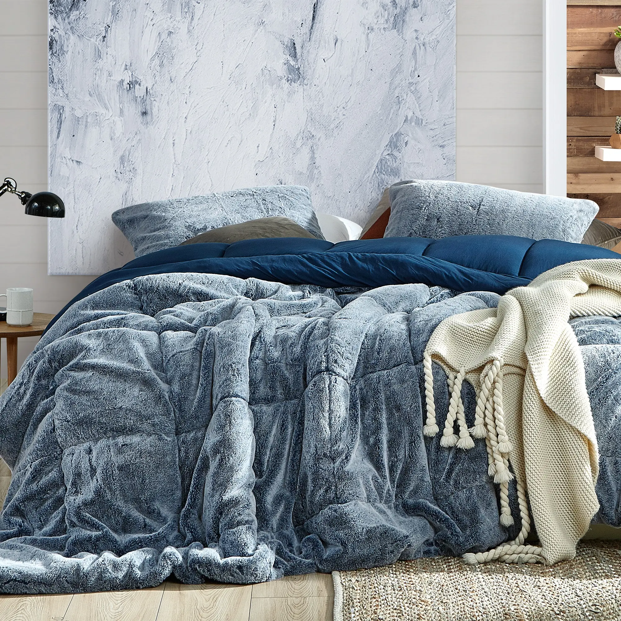 Aww Buddy - Coma Inducer Oversized Comforter - Dark Denim