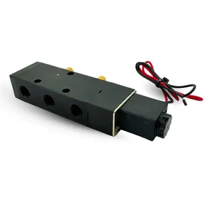 4-Way Electronic Solenoid Valve | Replacement Velvac 320131 Stainless Steel | Air-Piloted Assist