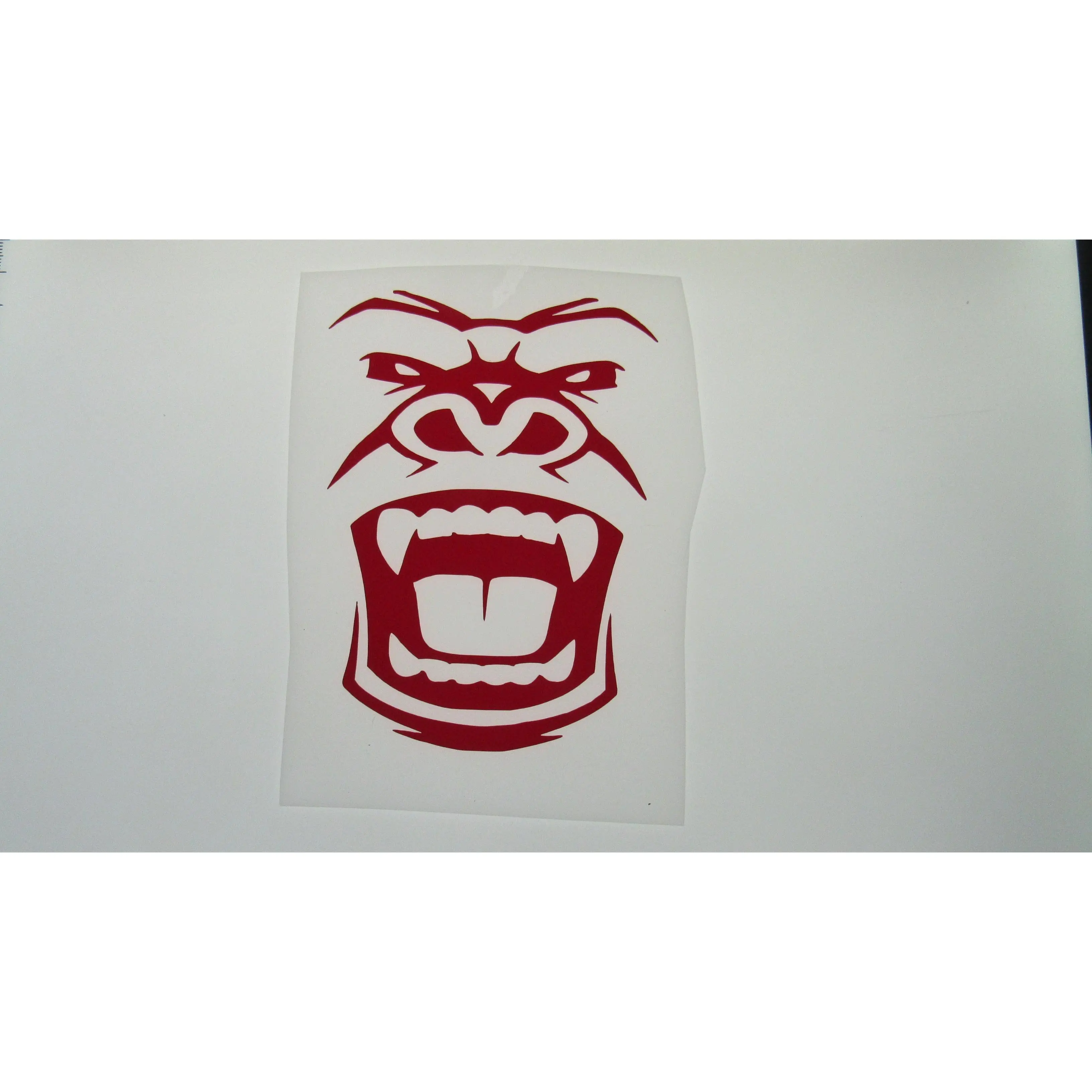Gorilla Head Decal