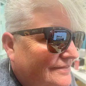 Smith’s polarized Haywire Matte Havana Clubmaster