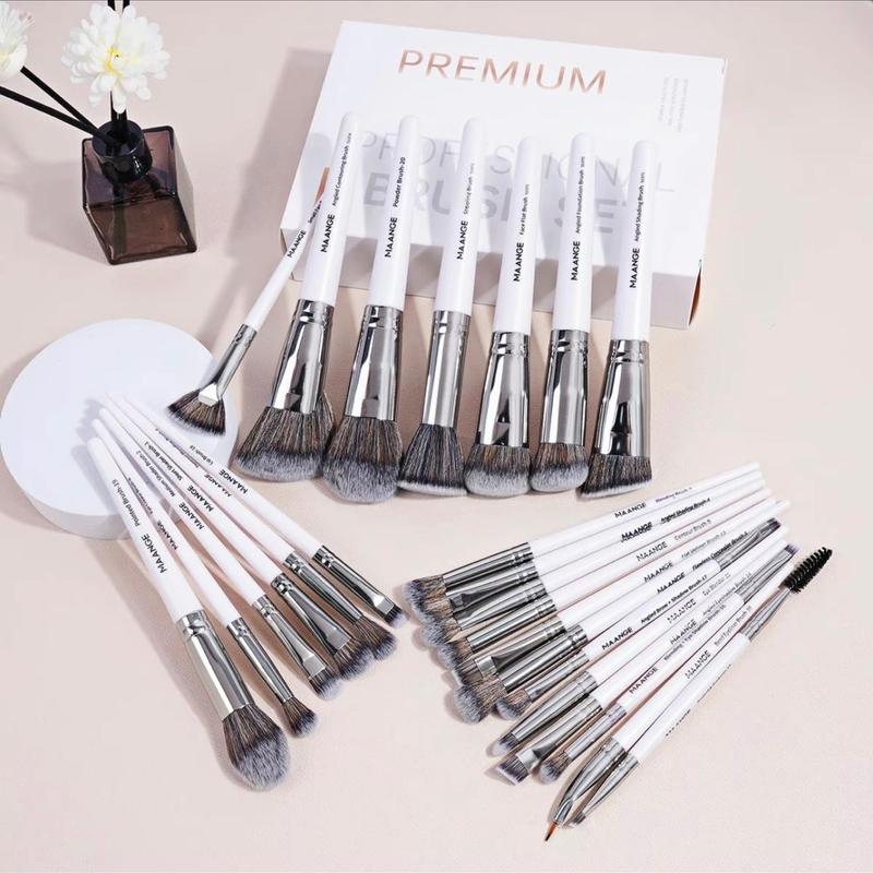 Valentine's Day Professional Eye Cosmetic Tools, 1set/2sets Makeup Brush Set with Soft Bristle & Comfortable Grip, Multi-use Makeup Brushes for Foundation, Powder, Concealers, Fluffy Makeup Brushes Sets for women’s girls