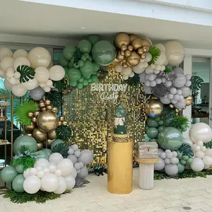 Balloon Arch Kit, 117pcs/set  Mixed Color  Romantic Exquisite Balloon Set, Balloon Garland Arch Kit for Graduation, Holidays, Weddings, Birthday Parties, Gender Reveal, Baby Shower Decoration