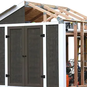 Peak Roof Storage Shed Garage Barn DIY EZ Framing Kit - 7 x 8 Foot
