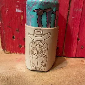 Cowgirl koozie