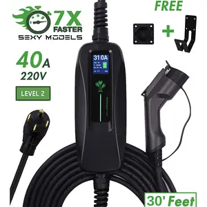 Portable Tesla Charger (220/240V, 32Amp/40Amp)