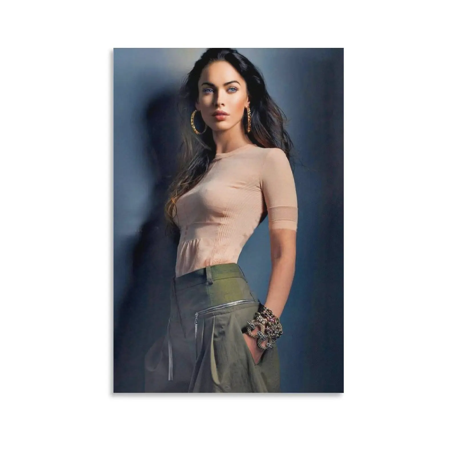 Megan Fox Female Star Sexy Poster (47) Poster Print Painting Canvas Wall Art Home Decor Posters Decoration Glossy