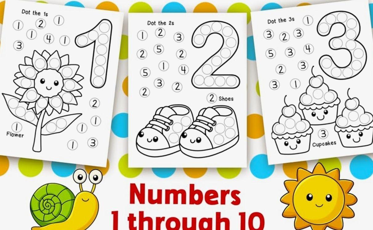 Dot Markers Activity Book: Letters, Numbers and Shapes Art Coloring for Toddlers Ages 1-3 and 2-4   Paperback – October 27, 2024