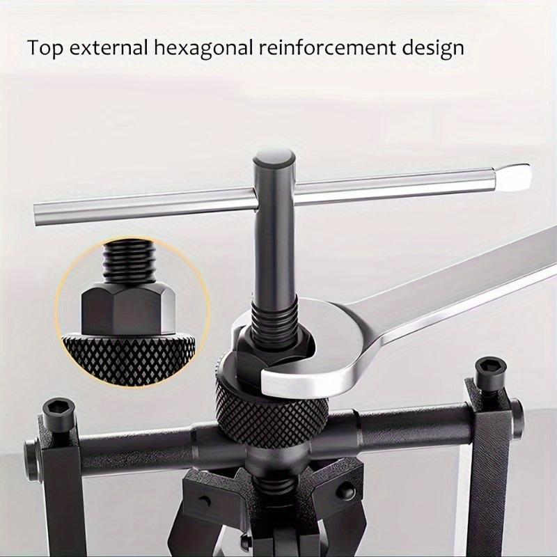 Claw gear puller, three-claw pilot bearing puller, automotive machine tool kit, inner bearing puller, wheel bearing remover