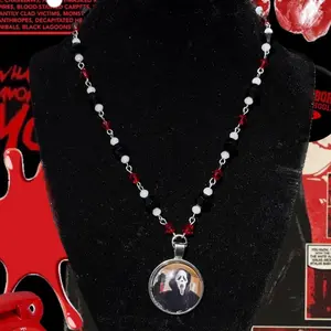 Ghostface chain necklace