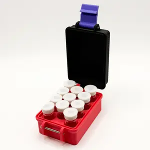 11 Count 3mL Peptide, Glass vial case, TRT Holds them securely and safely