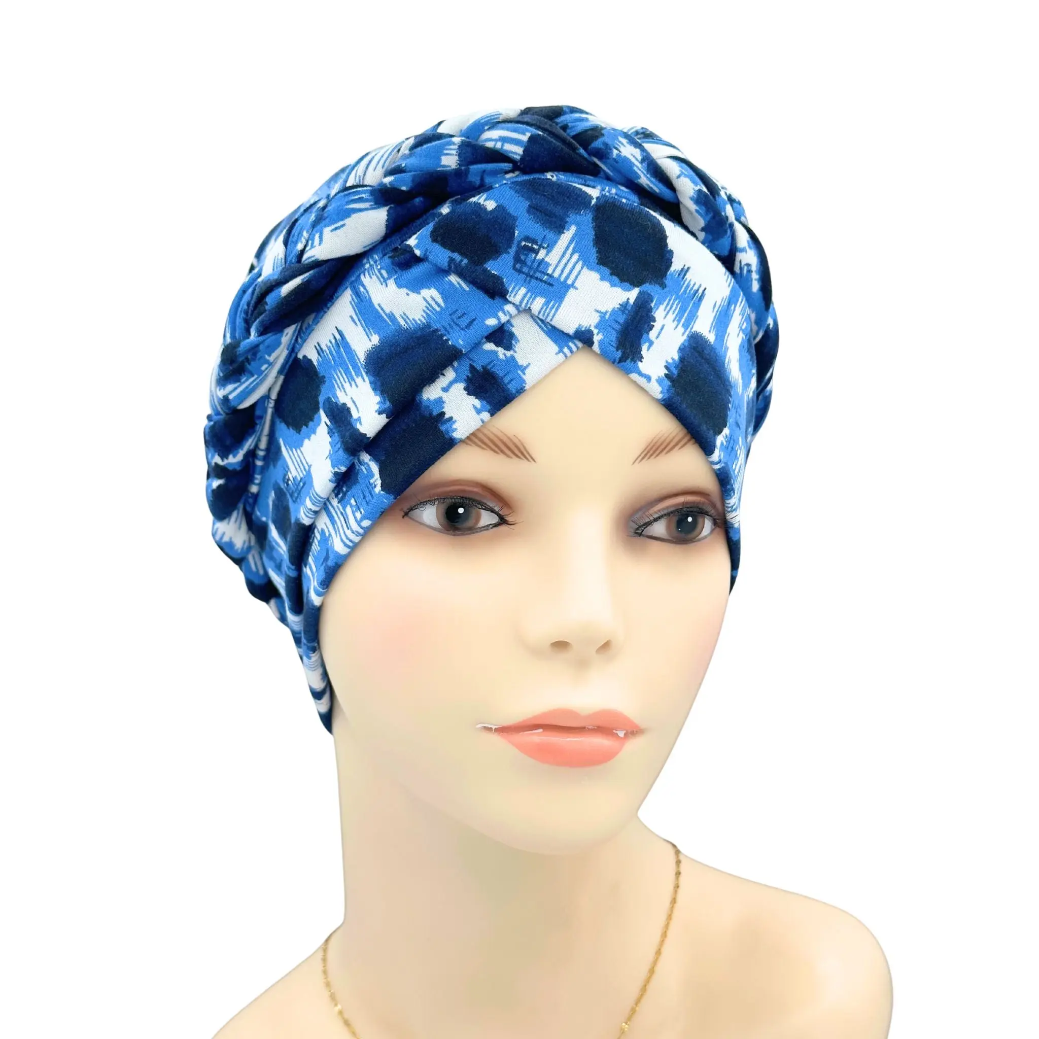 Pearla Braided Chemo/Alopecia Hat