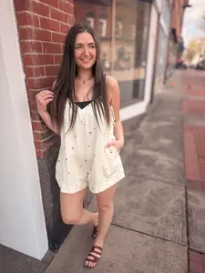 Bella Cherry Romper