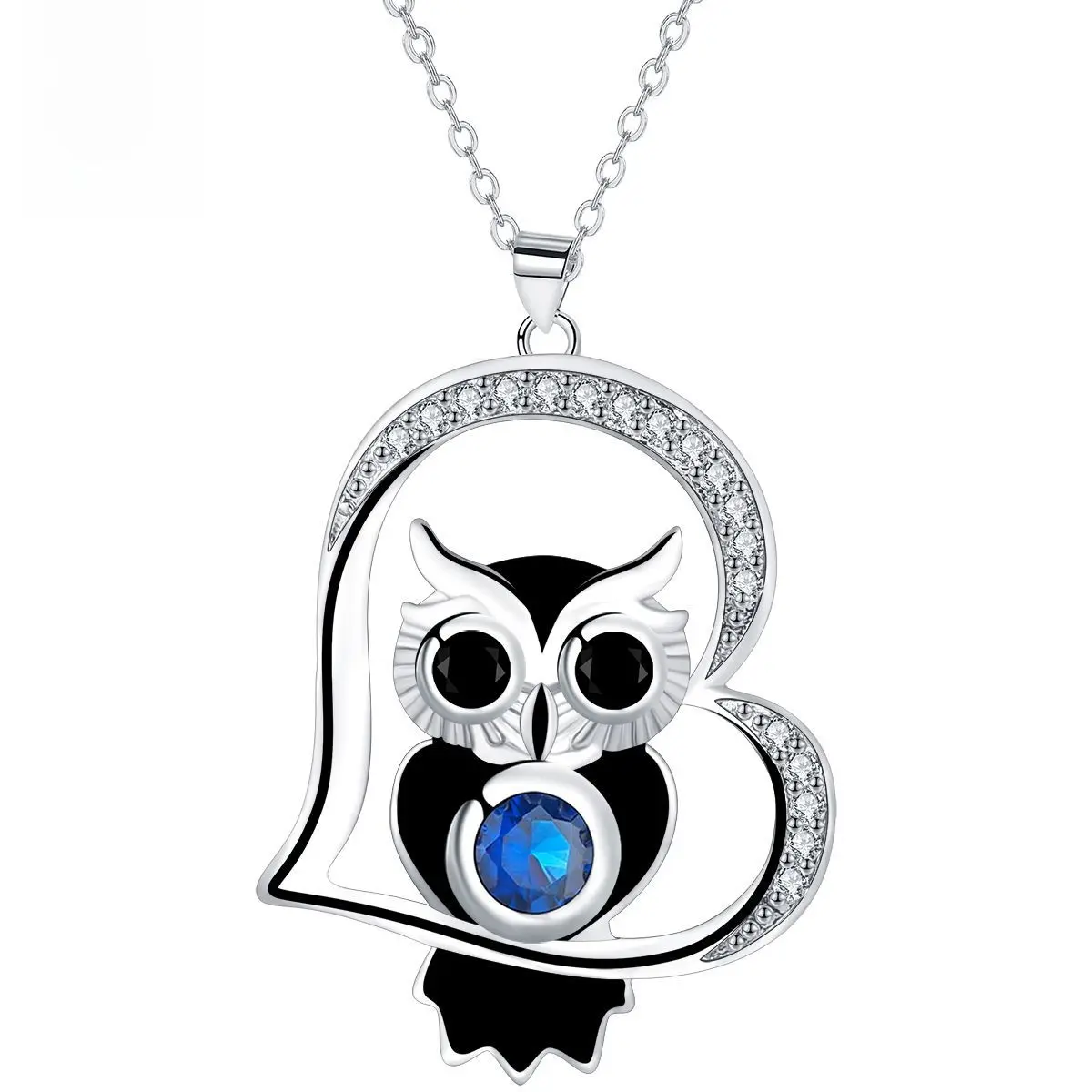 Stylish Owl Necklace for Women Fashion Animal Jewelry Boho Owl Pendant Necklace Unique Gift for Her Birthday Christmas Owl Lover Necklace