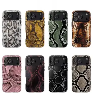 Luxury Y2K Python Skin Phone Case for iPhone