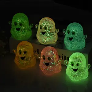 Halloween Ghost Squishy Stress Relief Toy| Slow Rising Squeeze Fidget Toy| Soft Decompression Toy for Kids & Adults