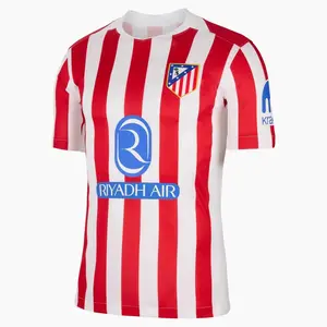 Unisex Soccer Atletico Madrid Team Champions League 2026 Stadium Home Replica Jersey - White