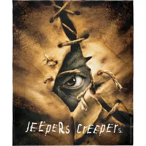 Jeepers Creepers Horror Soft Funny Flannel Material Throw Blanket Multipurpose Office Bedding Blanket PlushThin Warm Napping Blanket for Home Office School Travel Lightweight Anime Quilt Holiday Gift Fans
