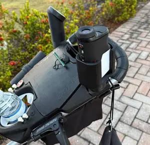 Luna's Range Finder Holder for Bag Boy Pushcarts golf tool