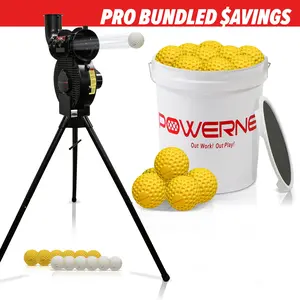 PRO BUNDLE | Launch F-lite Pitching Machine Bundle - Softball