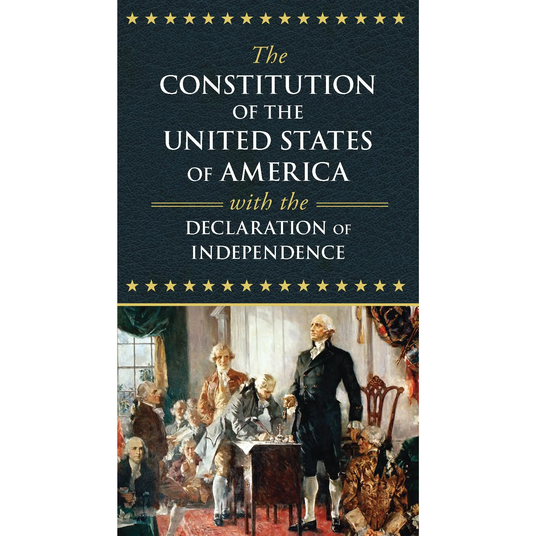 The Constitution of the United States of America with the Declaration of Independence by Various [Paperback Book]