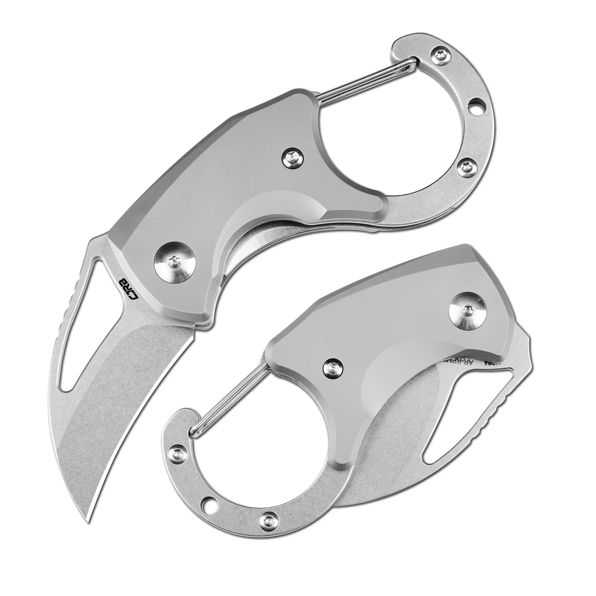 Titanium Handle/Stone Wash Finish