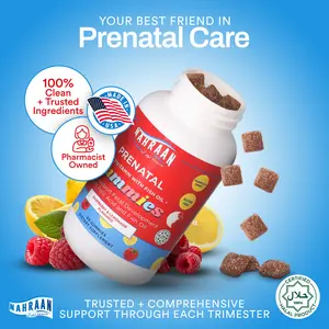 Nahraan Health Prenatal Gummy Vitamin Supplement