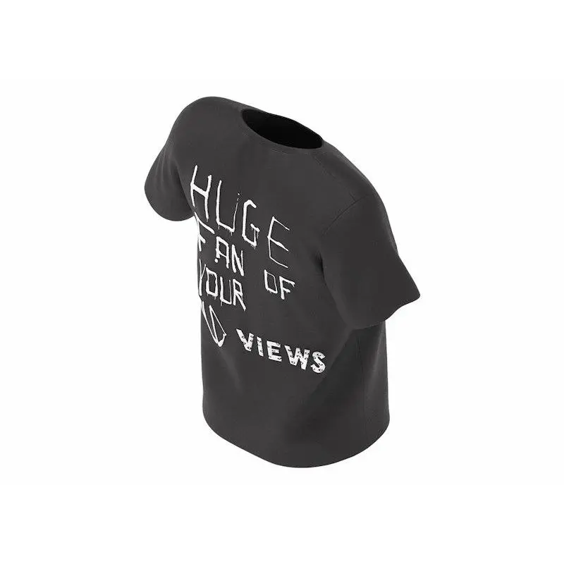 Drake Huge Fan of Views Tee Black (men) by StockX Drake Huge Fan of Views Tee Black (men) by StockX