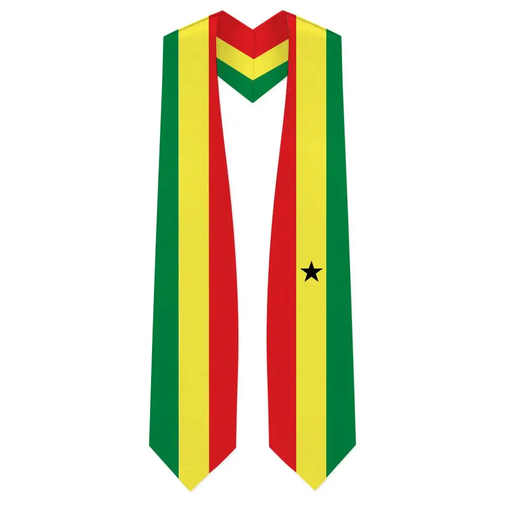 Ghana Graduation Stole - Ghana Flag Sash
