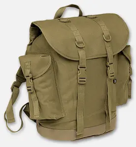 Hunting Backpack with Padded Shoulder Straps & 2 Outside Pockets - 40 Liters Capacity - Olive Green - 50cm x 45cm x 21cm