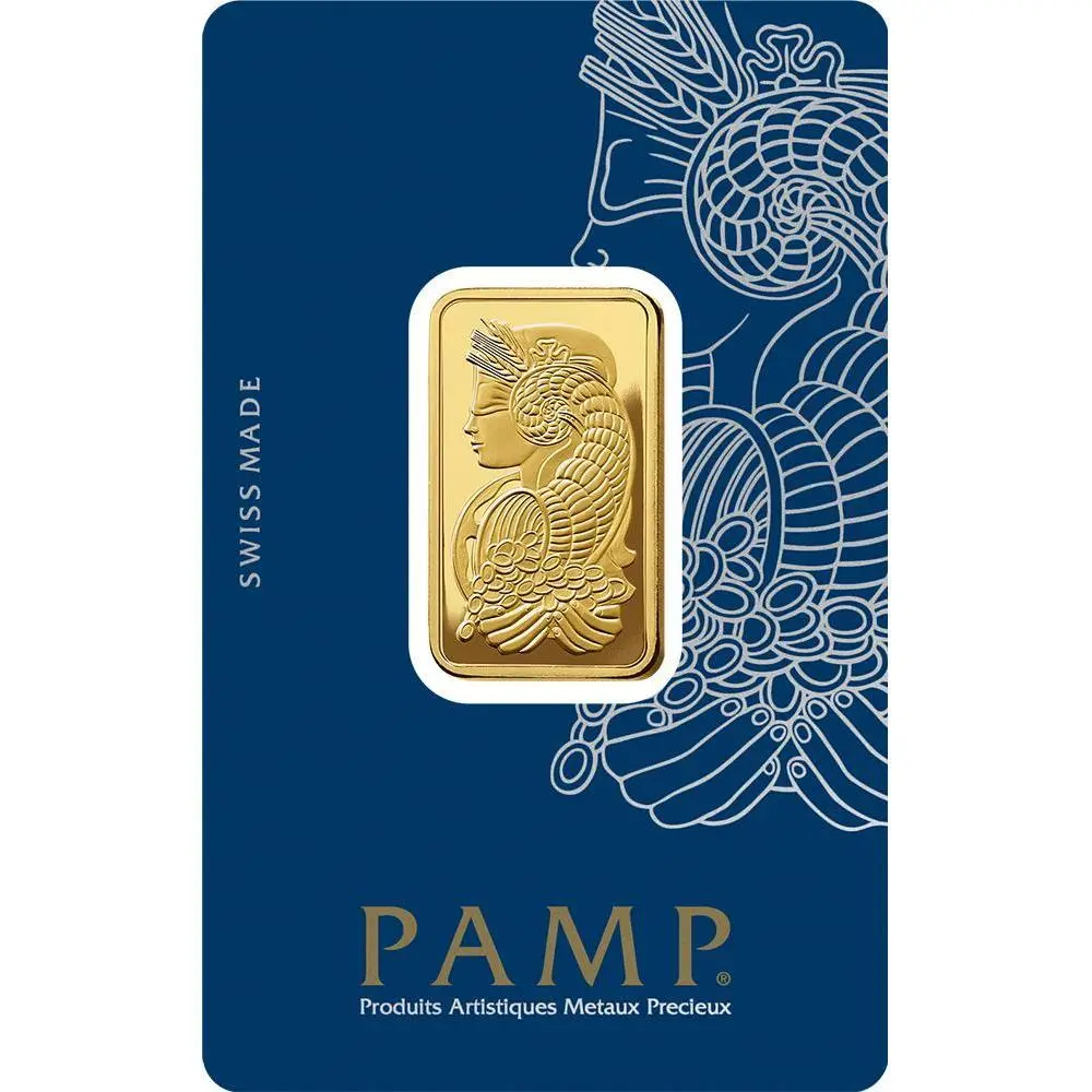 20 gram Gold Bar - PAMP Fortuna (Carded)