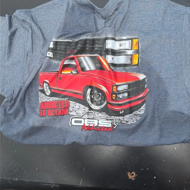 #25 Red OBS, OBS addicted men’s shirt