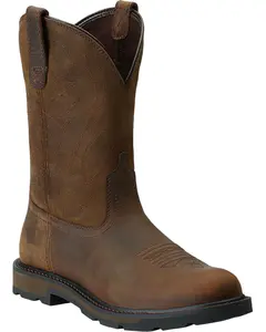 Ariat Men's Groundbreaker Pull On Work Boot Soft Toe - 10014238