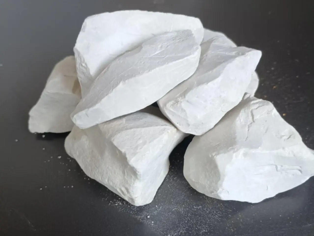 Pure Natural Edible White Clay from High Mountain Soil DIY Craft Gift Box  7oz(200g)