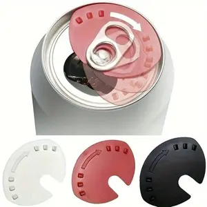 10pcs Seal Freshness with Ease: Food-Grade Plastic Can Lid for Soda Bottles, Ideal for Outdoor Kitchen Use, Beverage Utensil