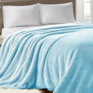 Ultra Soft Fleece Blanket King Size, No Shed No Pilling Luxury Plush Cozy 300GSM Lightweight Blanket for Bed, Couch, Chair, Sofa Suitable for All Season, 108" x 90", 90" x 90"