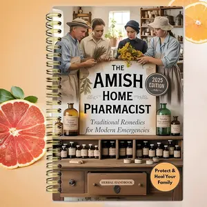Forgotten Amish Family Pharmacist, Traditional Remedies for Modern Emergencies, Herbal Manual, Protect and Heal Your Family, Book Lovers Gifts