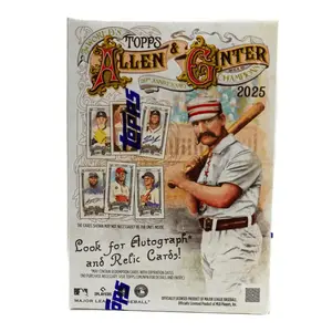 2025 Topps Allen & Ginter Blaster Box (8 Packs per Box, 6 Cards per Pack)