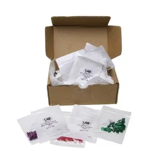 LAB Universal 0.003 Pin Kit Refill Pack, Fashion Accessory for Collar Clips & Brooches, Clip Refill Box