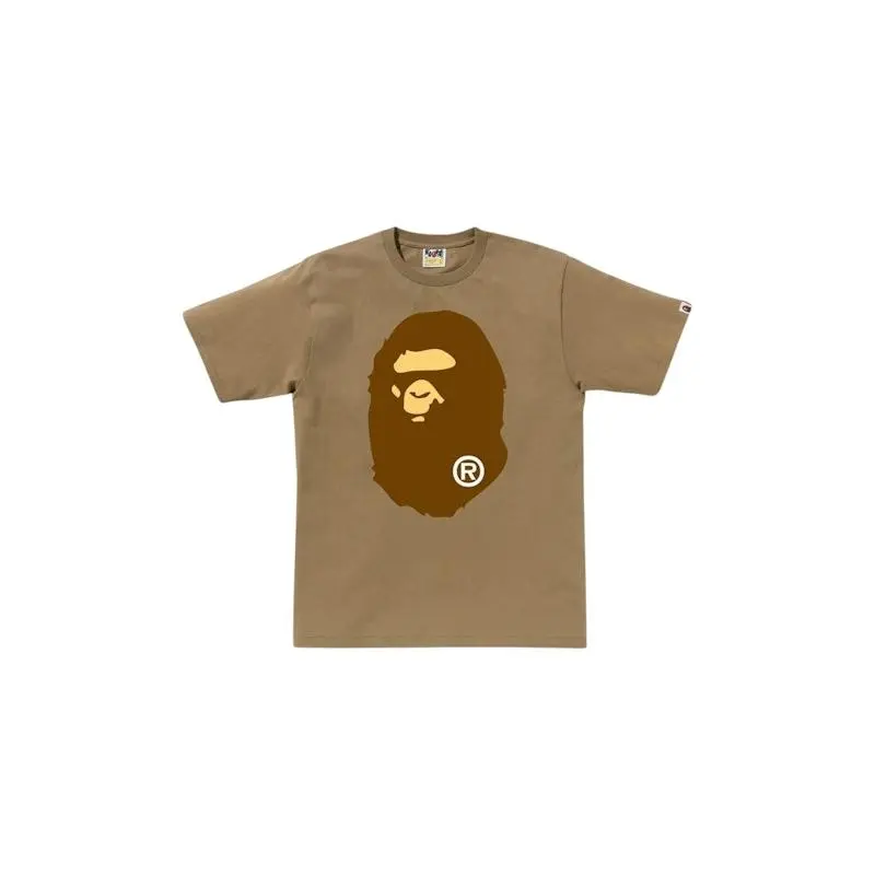 BAPE Big Ape Head (SS25) Tee Beige (men) by StockX