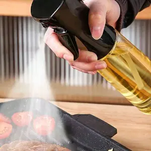 Transparent High Pressure Liquid Dispenser, Travel Pet Spray Bottle, Cooking Olive Oil Sprayer, Cooking Oil Container, Camping BBQ, Baking Vinegar Soy Sauce Sprayer, Kitchen Gadgets